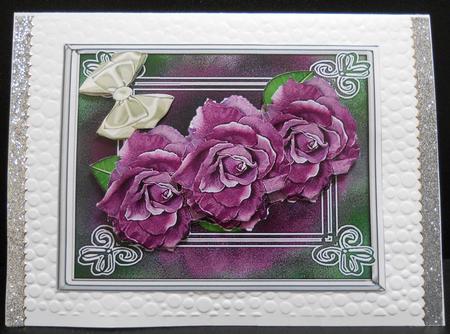 3 Beautiful Roses by Yvonne Middleton