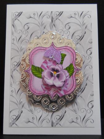 Flourish Backing Paper 5 by Yvonne Middleton