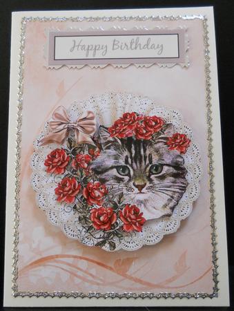 Leafy Fronds A4 Background Paper - Peach by Yvonne Middleton