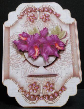 Ivory Elegance Quick Card 3 by Yvonne Middleton