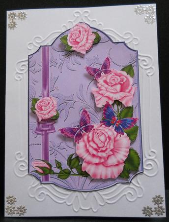 Roses & Sentiments Toppers by Yvonne Middleton