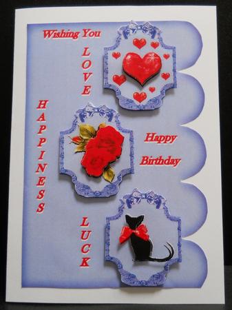 Love, Happiness,luck by Yvonne Middleton