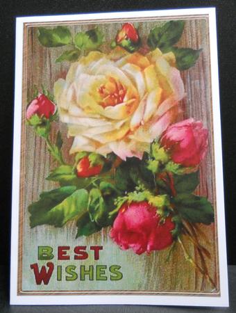 Best Wishes - Print & Fold by Yvonne Middleton