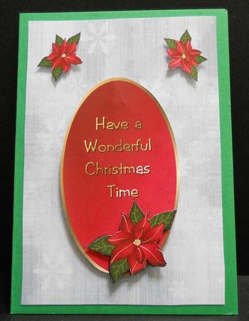 Christmas Snowflake Grey by Yvonne Middleton