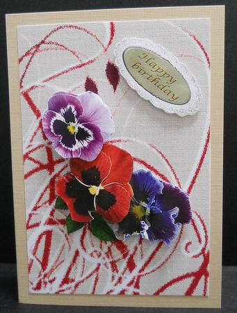 Joi of the Arts Swirly Leaves by Yvonne Middleton