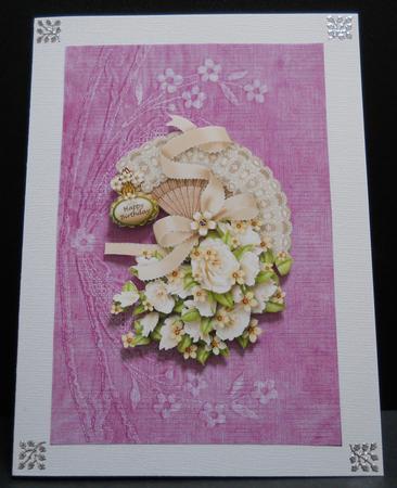 Embroidery Floral Backing Sheets by Yvonne Middleton