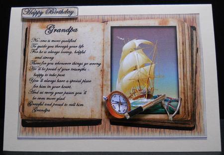 Vintage -ship - Grandpa by Yvonne Middleton