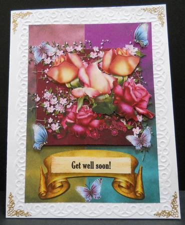 Floral Spray by Yvonne Middleton