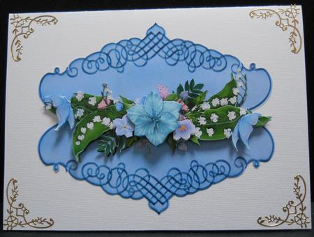Blue Flower by Yvonne Middleton