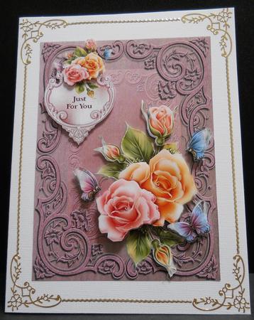 Roses Just for You by Yvonne Middleton
