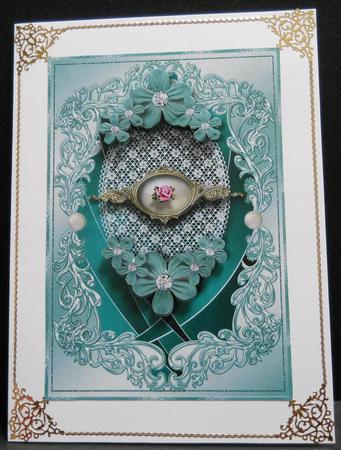 Treasured Card Topper 1 by Yvonne Middleton