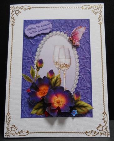 Lilac Love Anniversary by Yvonne Middleton
