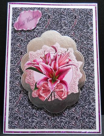 Metallic Swirls by Yvonne Middleton