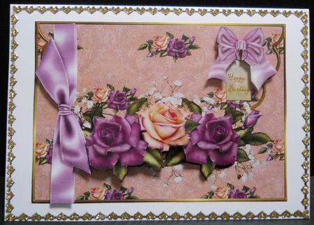 Envelop Heritage Roses Beauty by Yvonne Middleton
