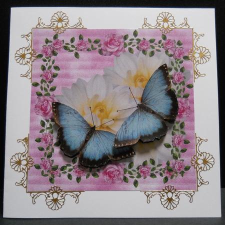 Flowers and Butterflies Just for You by Yvonne Middleton