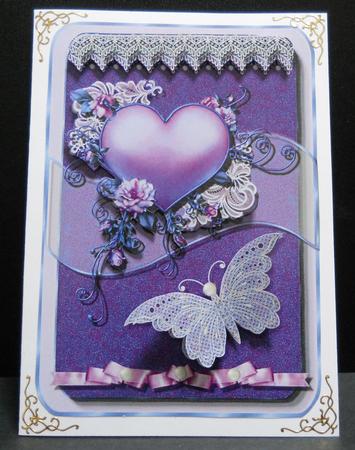 2 Butterfly of Summer Card Toppers 1 by Yvonne Middleton