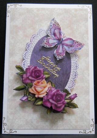 All Occasions - Dappled Dreams Backing Paper - Vanilla by Yvonne Middleton