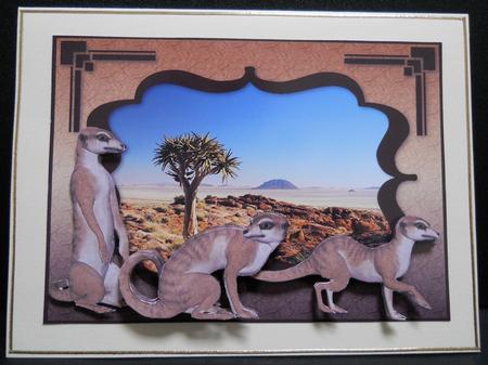 Africa - Meerkats by Yvonne Middleton
