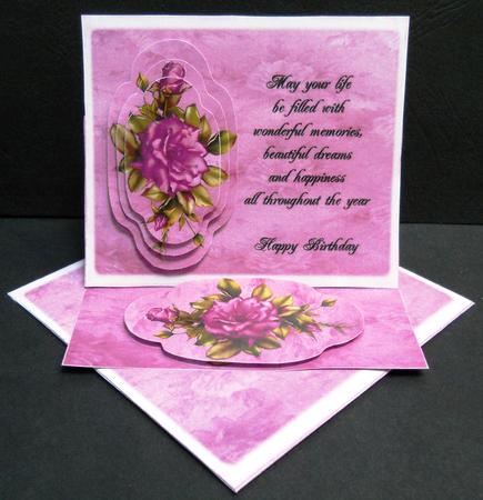 Lavender Rose Easel Kit by Yvonne Middleton