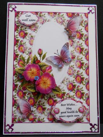 Flowers and Lace by Yvonne Middleton