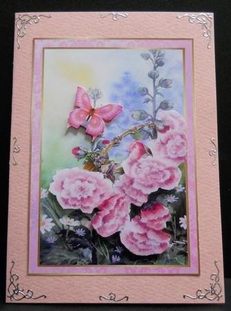 Garden Toppers in Pink by Yvonne Middleton