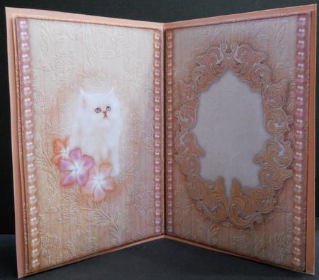 Dreamy Kitten Insert by Yvonne Middleton