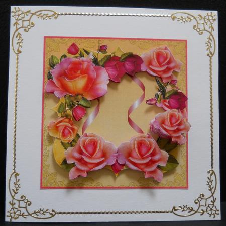 Garland of Rose's by Yvonne Middleton