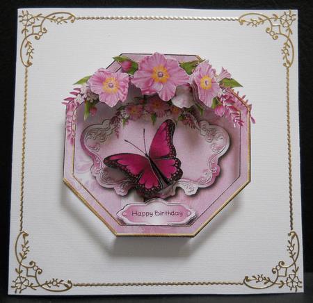 Romantique Mystique Stand-out Frame Card 1 by Yvonne Middleton