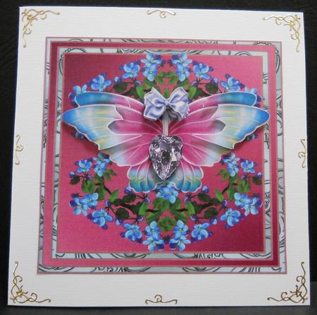Special Butterflie in Bleu by Yvonne Middleton