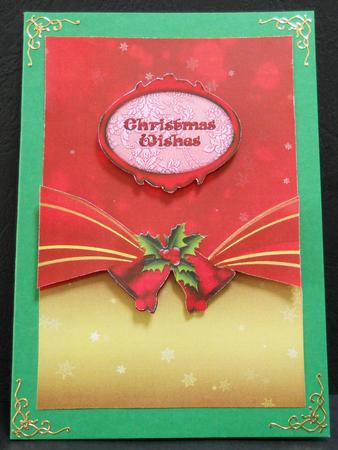 Two Christmas Background / Toppers by Yvonne Middleton