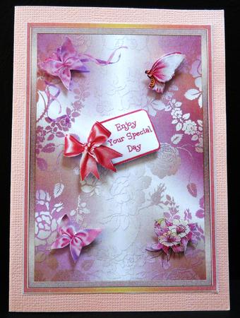 Tea in the Garden 2 Matching Background by Yvonne Middleton