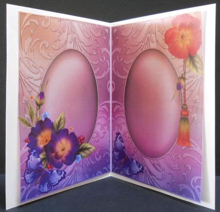 Insert to Purple Floral by Yvonne Middleton