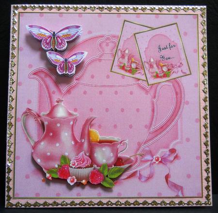 Tea Time in Pink by Yvonne Middleton
