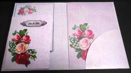 Roses Stationery Kit by Yvonne Middleton