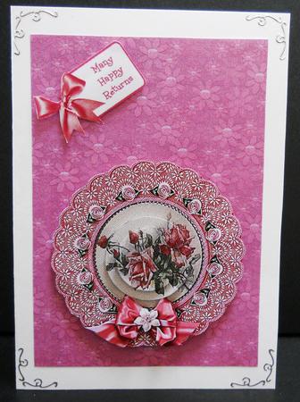 Pretty Flowers 2 Background by Yvonne Middleton