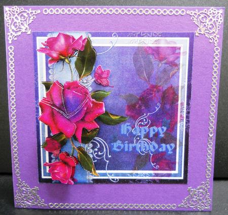 Mirrored Twilight Roses Step by Step by Yvonne Middleton