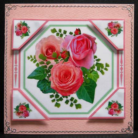 Birthday Roses by Yvonne Middleton