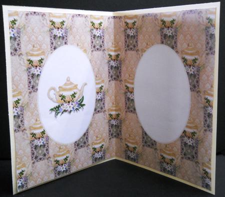 Tea and Lilies Insert by Yvonne Middleton