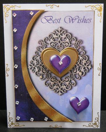 Think Purple Topper 2 by Yvonne Middleton