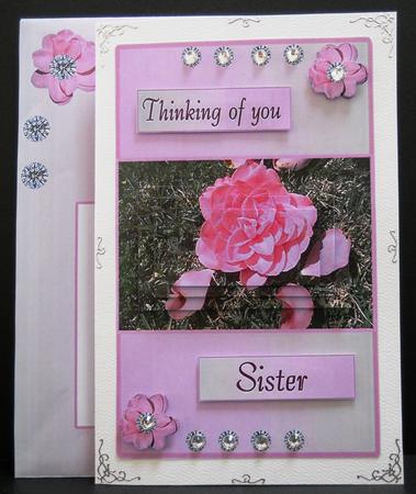 Camillia Complete Card by Yvonne Middleton