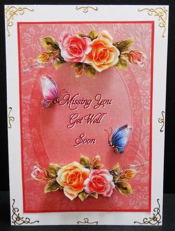 Get Well Roses by Yvonne Middleton