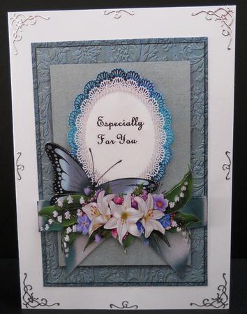 Floral Toppers Butterflies 2 by Yvonne Middleton