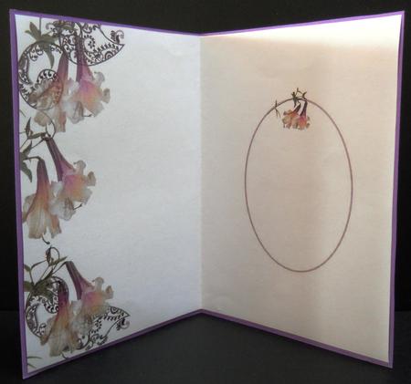 Lily Floral Insert by Yvonne Middleton