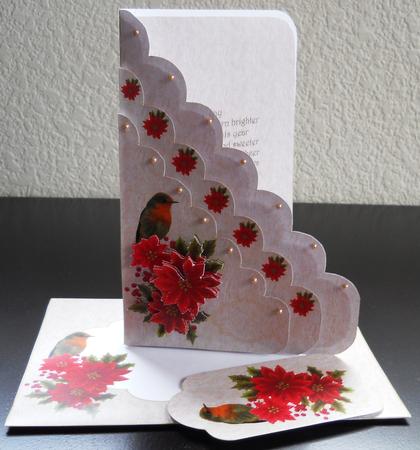 Poinsettia Robin Kit by Yvonne Middleton