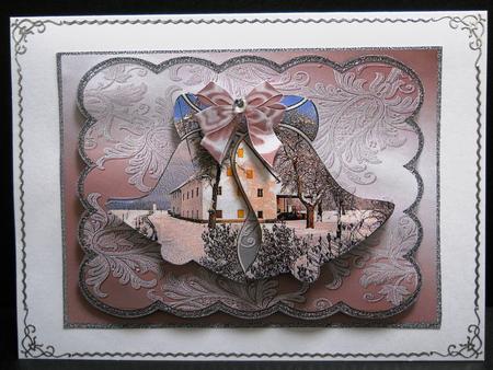 Christmas Bells Winter Scene 2 by Yvonne Middleton