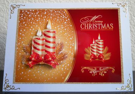 Christmas Candles by Yvonne Middleton