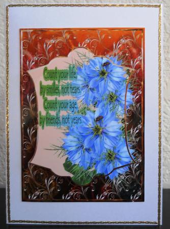 Count Your Life by Smiles Quick Card by Yvonne Middleton