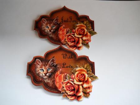 Little Bob Folded Cards (gifttags) by Yvonne Middleton