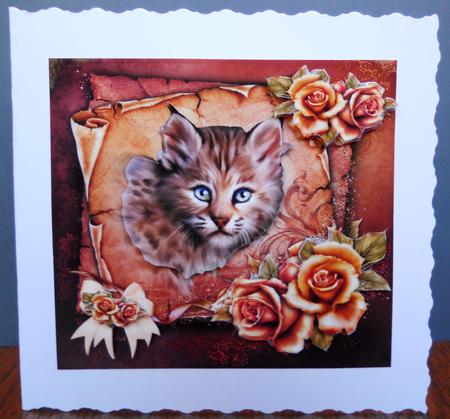 Little Bob on a Scroll by Yvonne Middleton