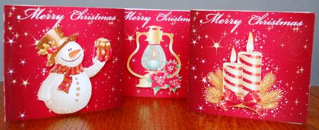 Christmas Gift Cards - Decoupage by Yvonne Middleton